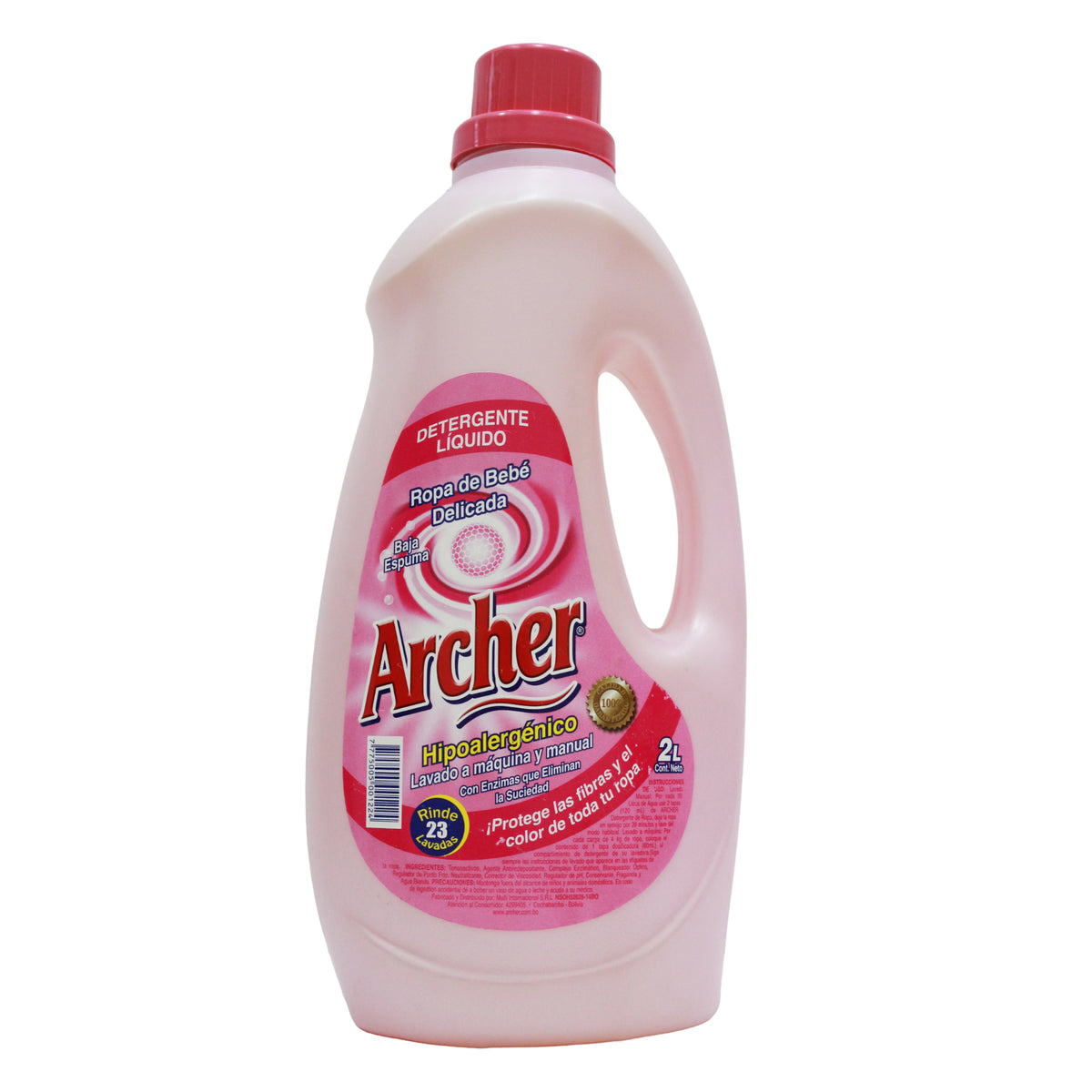 Archer Detergente Liquido Ropa De Bebe Delicada X 2Lt— Farmacorp