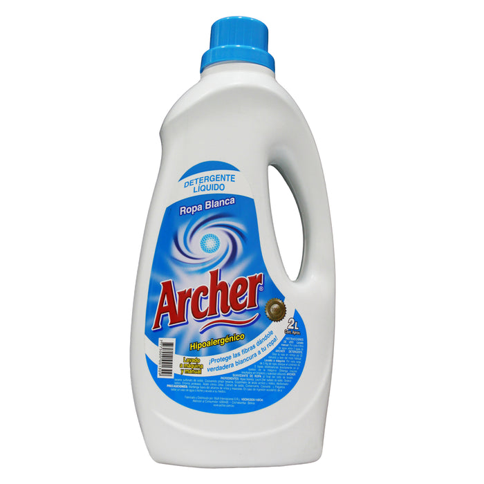 Archer Detergente Liquido Ropa Blanca X 2Lt