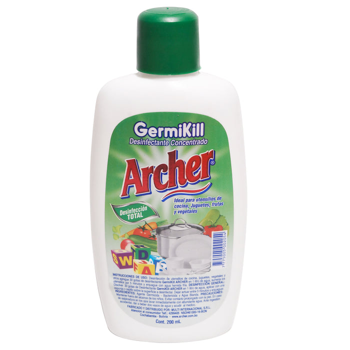 Archer Desinfectante Concentrado Germikill X 200G