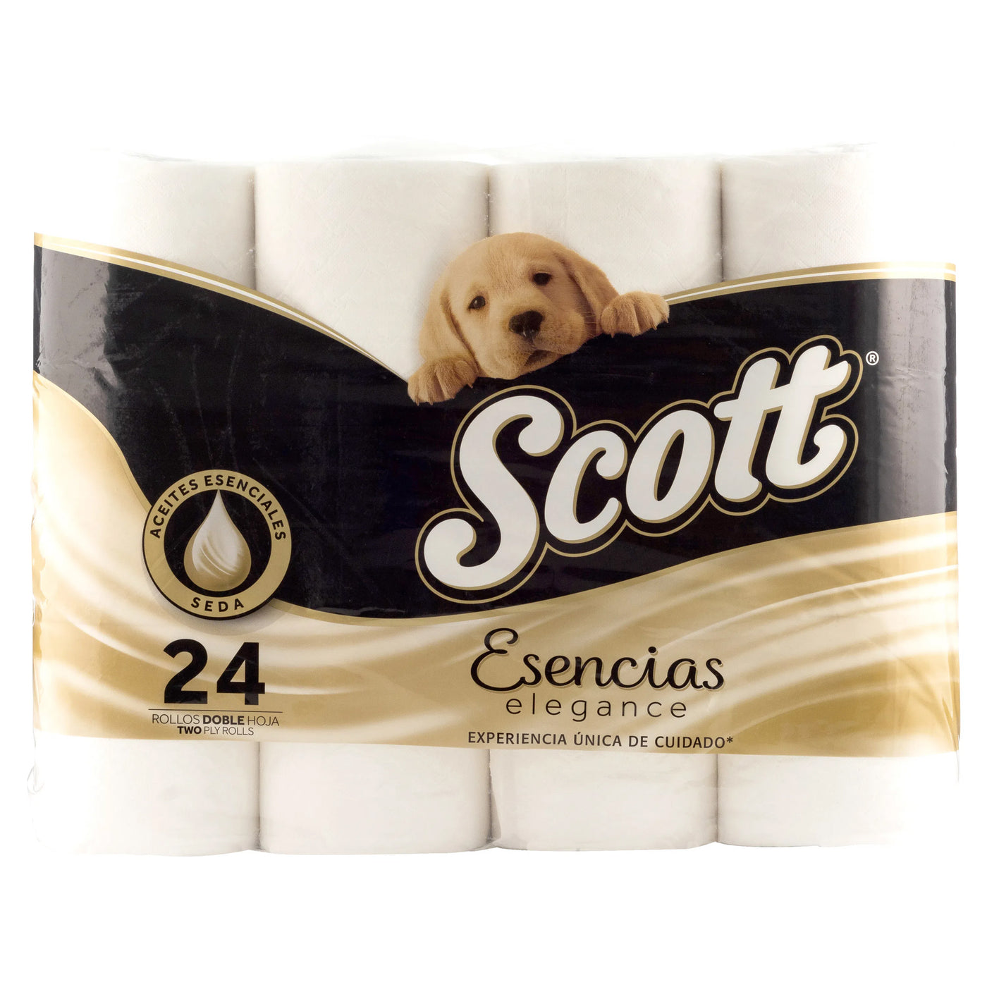 Scott Papel Higienico Esencias Elegance Doble Hoja Rollo X 24 Unidades ...