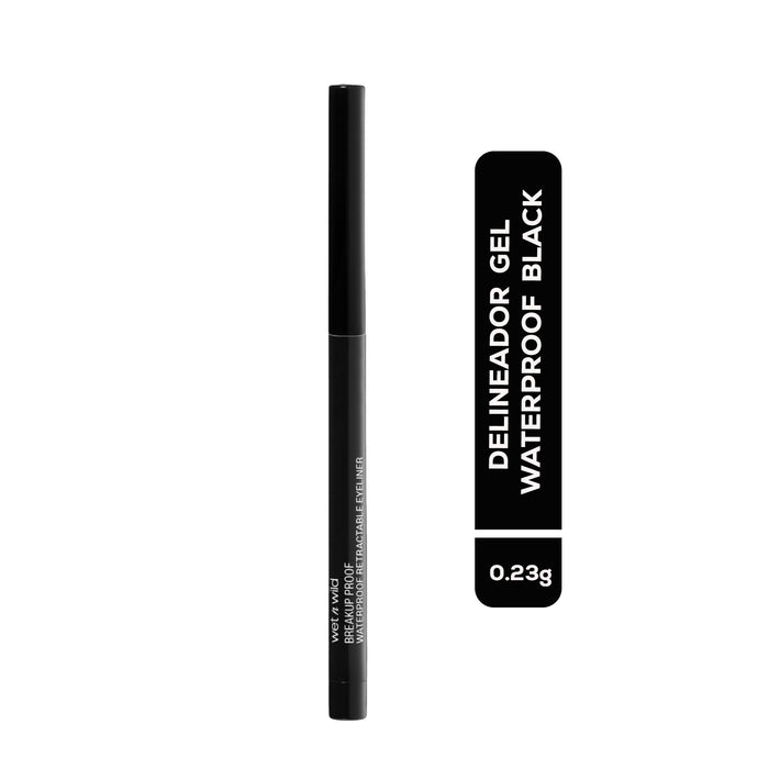 Delineador Wet N Wild Gel Ret A Prueba De Agua-Black