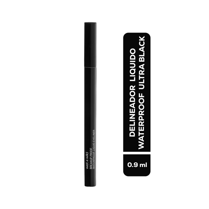 Delineador Wet N Wild Liquido A Prueba De Agua Ultra Black