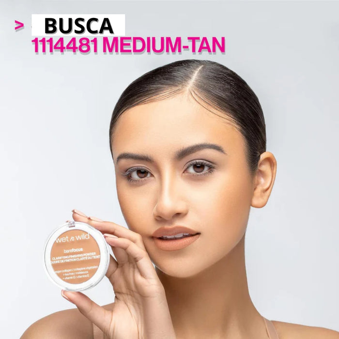 Polvo Compacto Wet N Wild Clarifying Medium/Tan X 7.8G