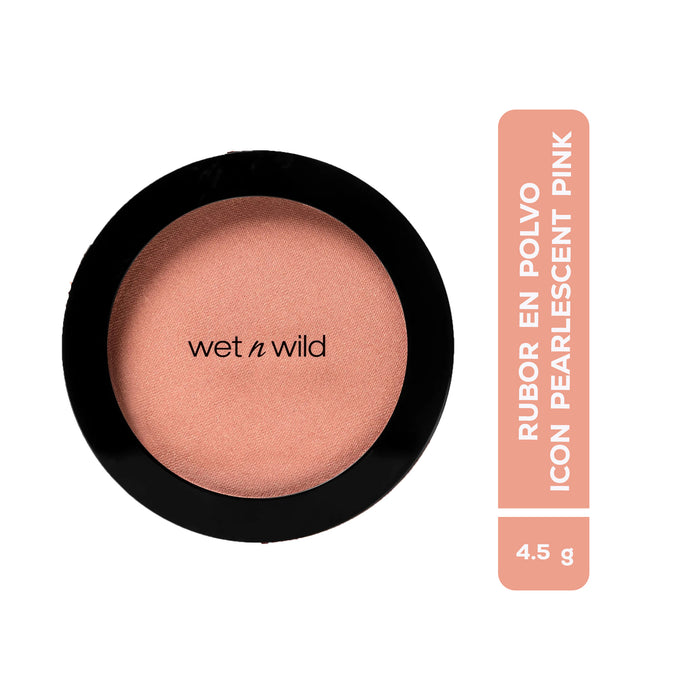 Rubor En Polvo Wet N Wild Color Icon Pearlescent Pink