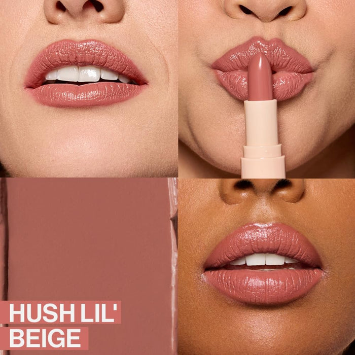 Labial Satinado Wet N Wild Hush Lil Beige X 3G