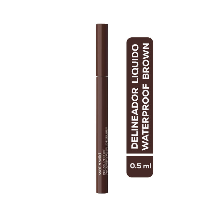 Delineador Wet N Wild Liquido A Prueba De Agua - Brown