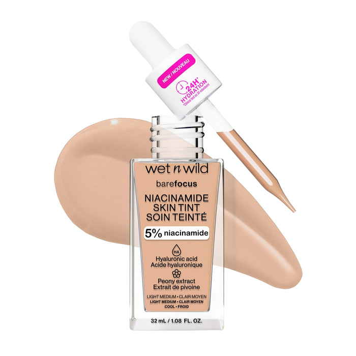 Tinta Serum Niacinamida Wet N Wild Light Med X 32Ml