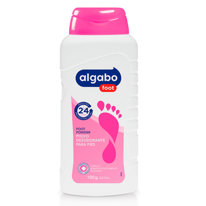 Algabo Foot Falco Desodorante Para Pies Rosa X 100G
