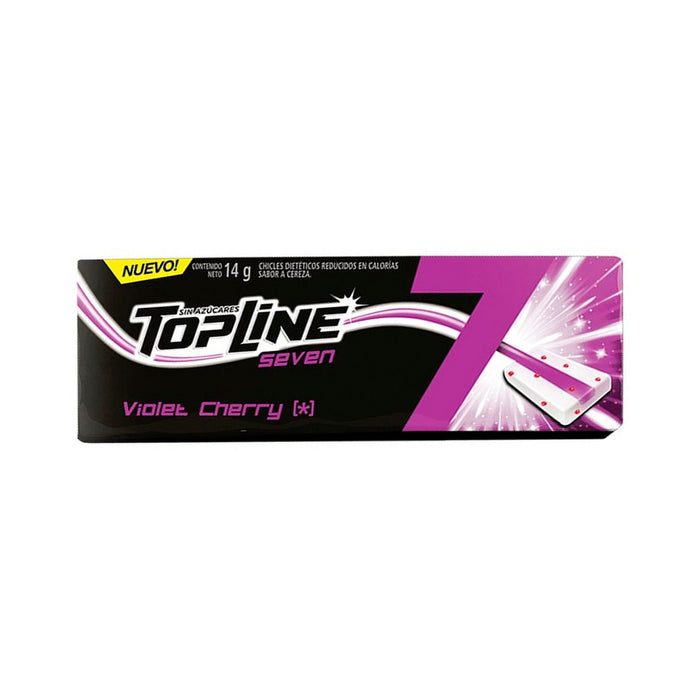 Chicle Top Line Seven Violet Cherry X 14G