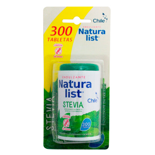 Edulcorante Naturalist X 300 Tabletas