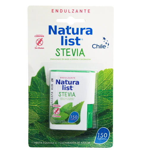 Edulcorante Naturalist Stevia X 150 Tabletas