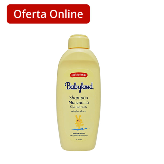 Shampoo Babyland Manzanilla Camomilla X 410Ml