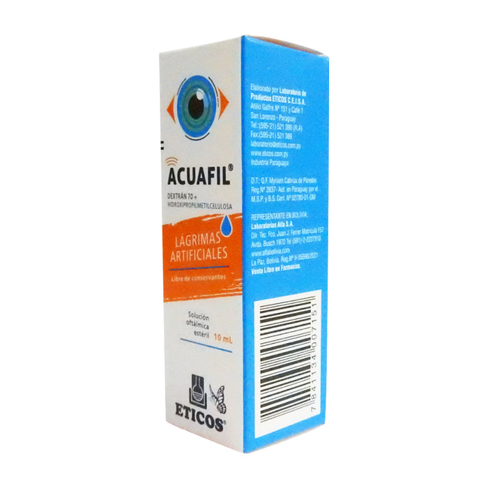 Acuafil Colirio X 10Ml Lagrimas Artificiales