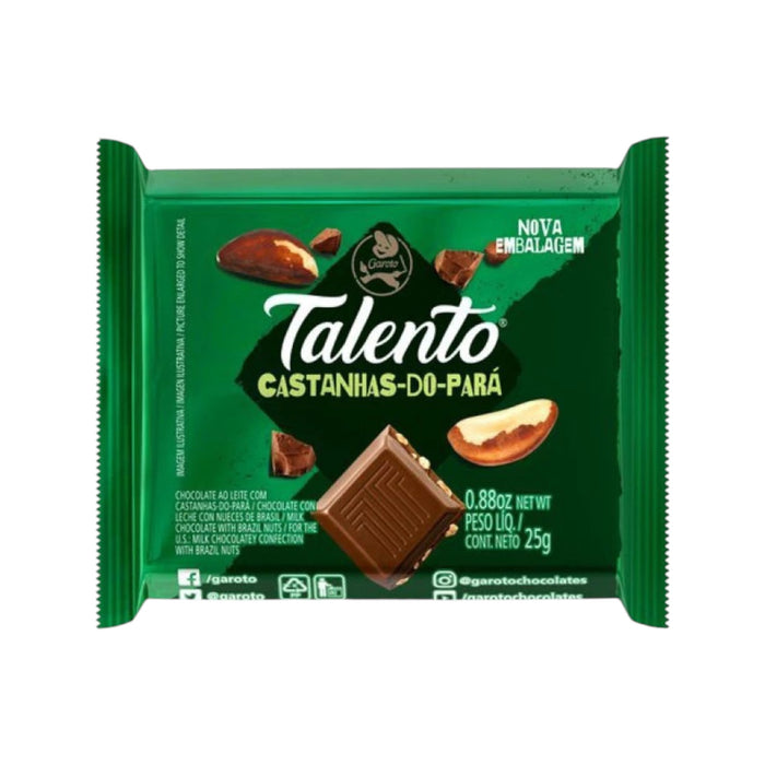 Chocolate Talento  Do Para Castaña X 25G