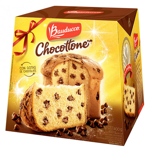 Bauducco Paneton Pqte X 400Gr Chocolate