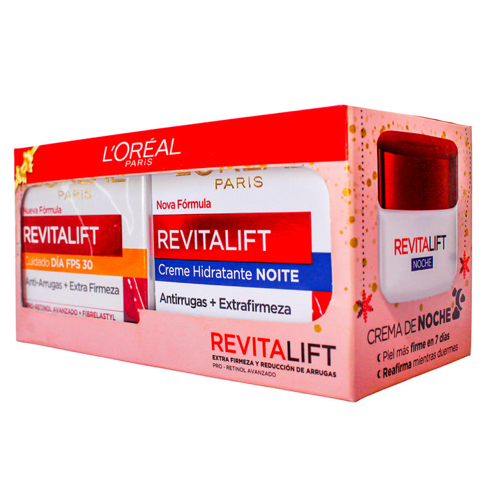 Loreal Pack Revitalift Antiarr Dia Fps30+Noche