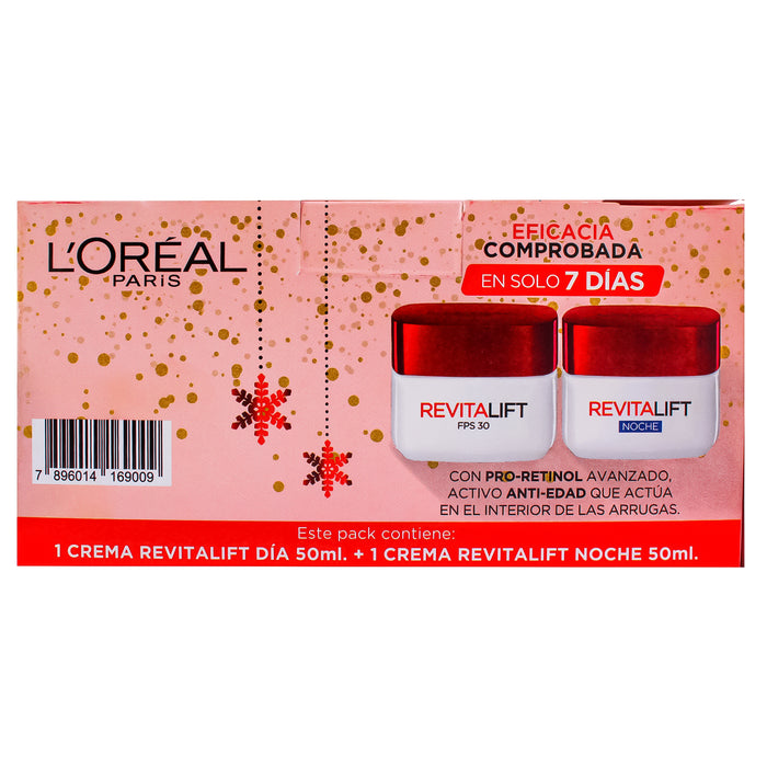 Loreal Pack Revitalift Antiarr Dia Fps30+Noche