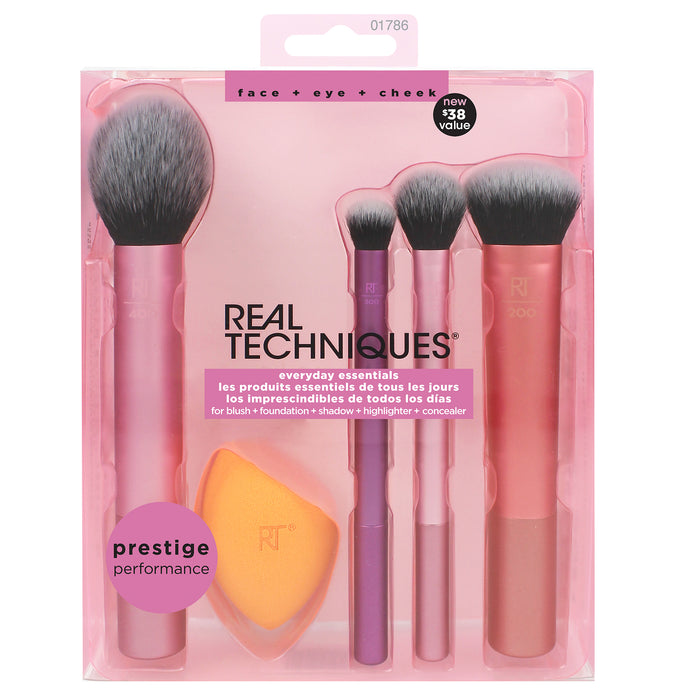 Real Techniques Everyday Essent Set De Brochas De Maquillaje X 5 Piezas