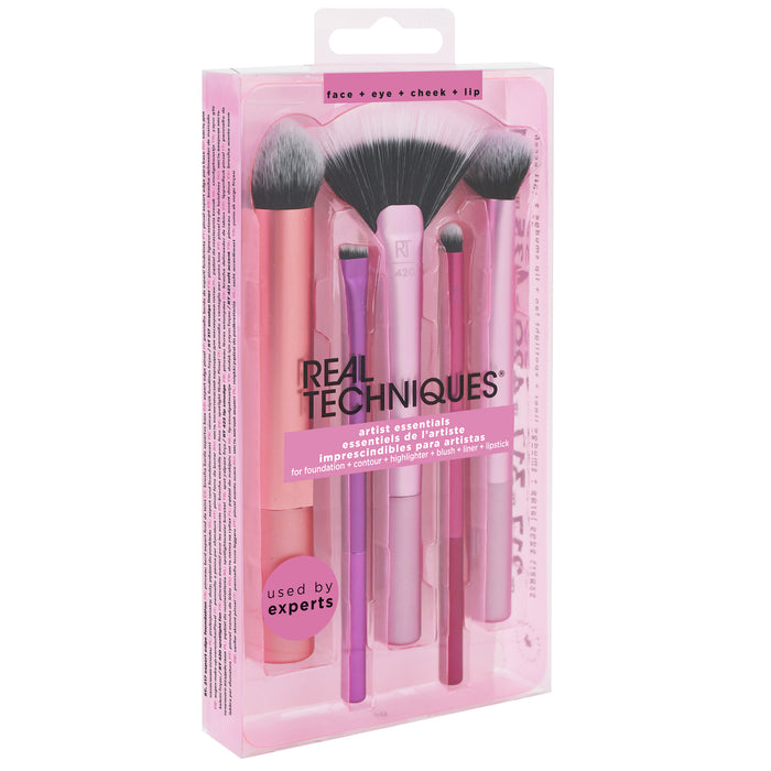 Real Techniques Artist Essen Set Brochas De Maquillaje Artist Essentials X 5 Piezas