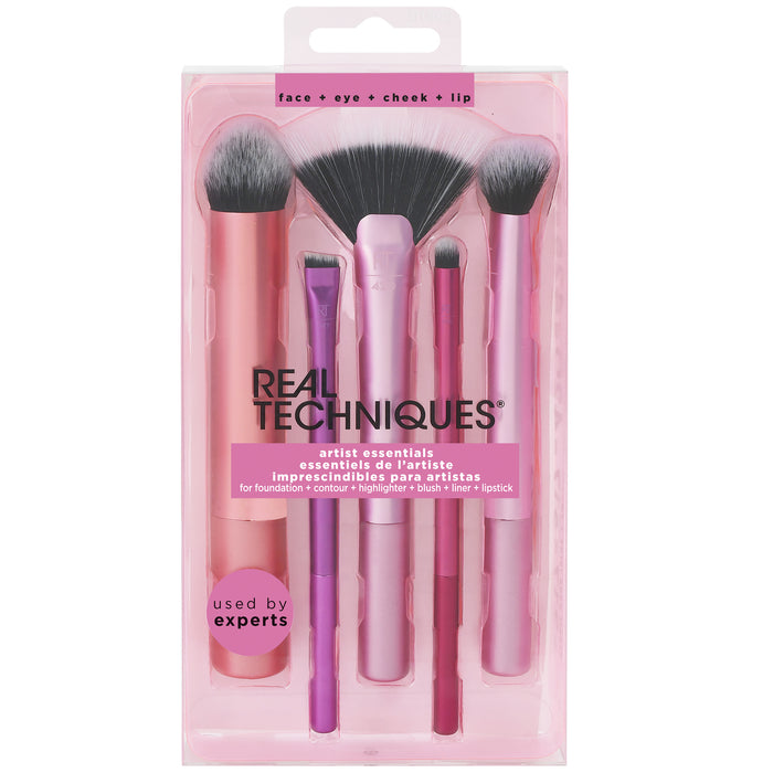 Real Techniques Artist Essen Set Brochas De Maquillaje Artist Essentials X 5 Piezas