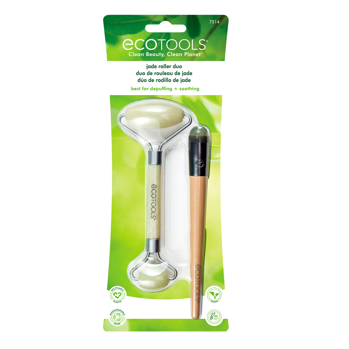 Ecotools Rodillo De Jade X 1 Pieza Farmacorp