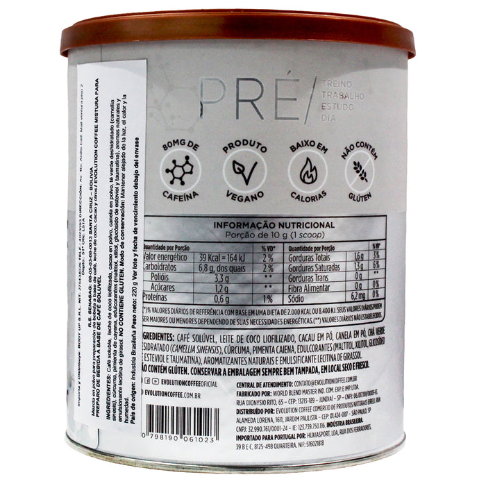 Café Evolution Coffee Termogénico X 220Gr