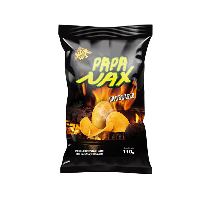 Papa Nax Fritas Sabor Churrasco X 110G