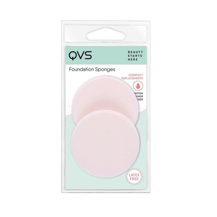 Esponjas Qvs Foundation Esponjas Redondas 2 Piezas