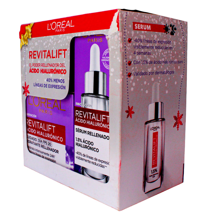 Pack Revitalift Ácido Hialurónico Sérum + Crema Día