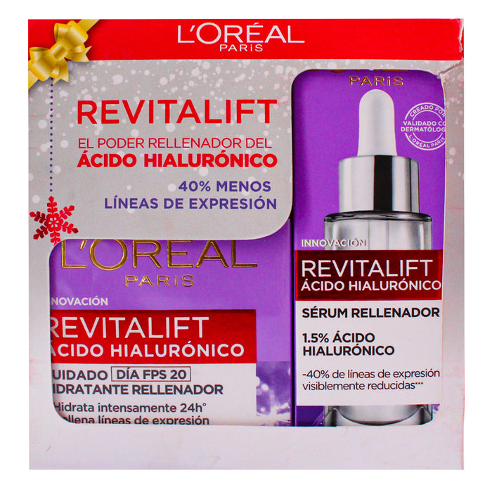 Pack Revitalift Ácido Hialurónico Sérum + Crema Día