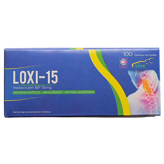 Loxi 15Mg X 100 Tab Meloxicam