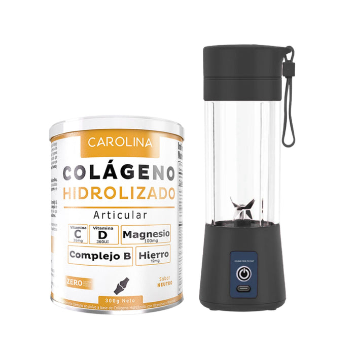 Pack Colágeno Carolina Articular X 300G+Batidor
