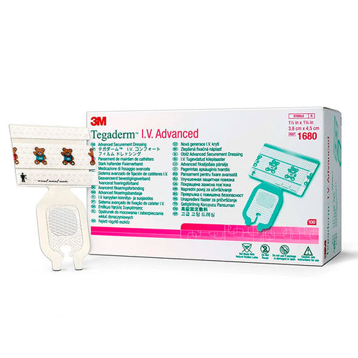 Tegaderm Iv Advanced 1680 3.8Cm X 4.5Cm