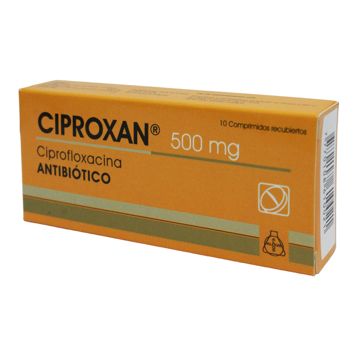 Ciproxan Ciprofloxacina 500Mg X Tableta