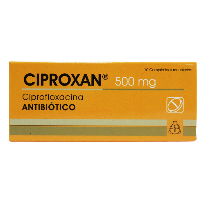 Ciproxan Ciprofloxacina 500Mg X Tableta