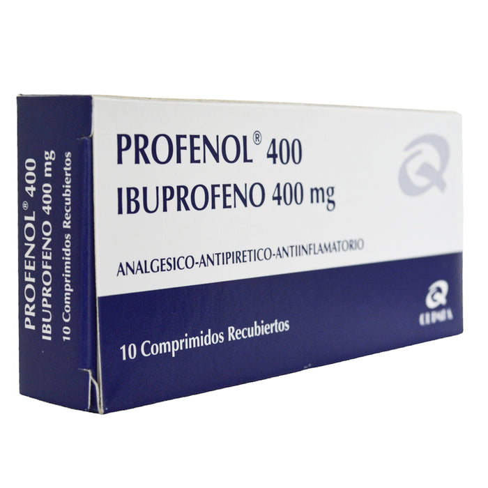 Profenol 400Mg Ibuprofeno X Tableta