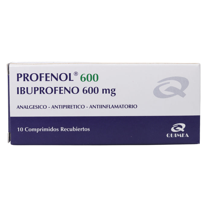 Profenol 600Mg Ibuprofeno X Tableta