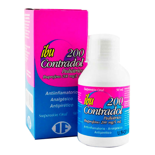 Ibucontradol 200Mg 5Ml Ped Jbe X 90Ml Ibuprofeno
