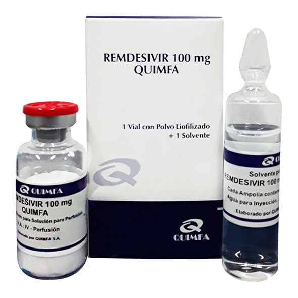 Remdesivir Quimfa 100Mg X Ampolla+Solvente