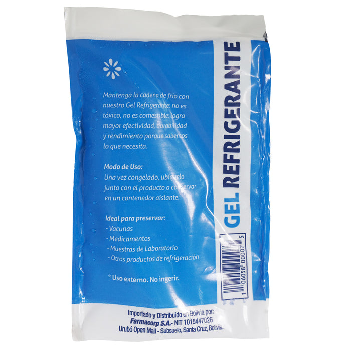 Gel Pack Refrigerante Para Vacunas Farmacorp X 90G