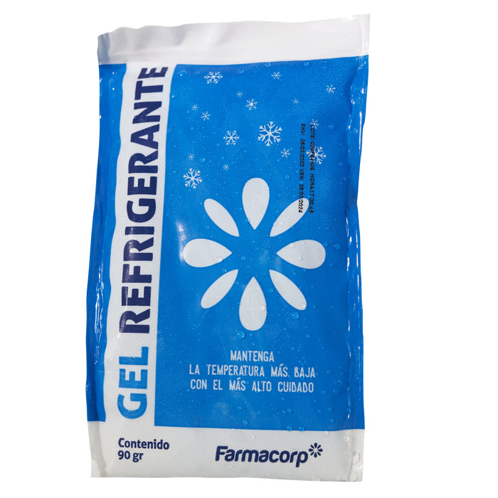 Gel Pack Refrigerante Para Vacunas Farmacorp X 90G