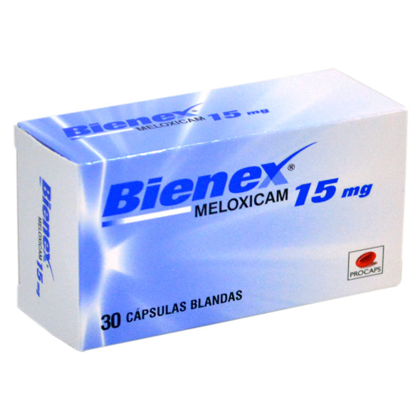Bienex Meloxicam 15Mg X Capsula Blanda