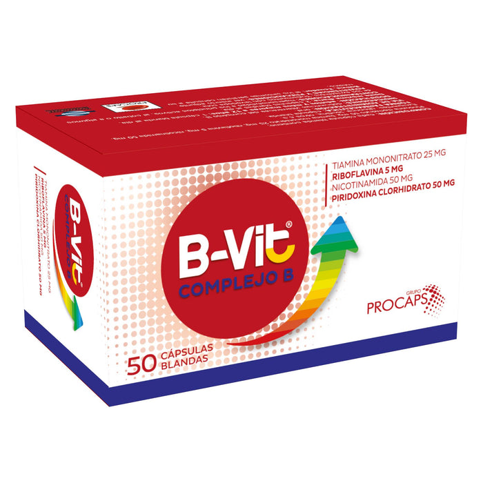 B Vit Complejo B X Capsula Blanda