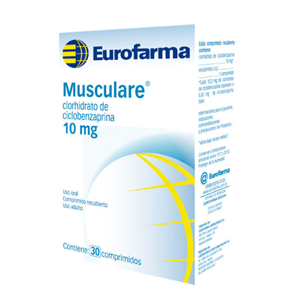 Musculare Ciclobenzaprina 10Mg X Tableta