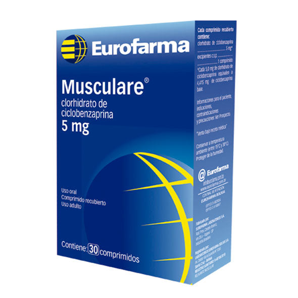 Musculare Ciclobenzaprina 5Mg X Tableta