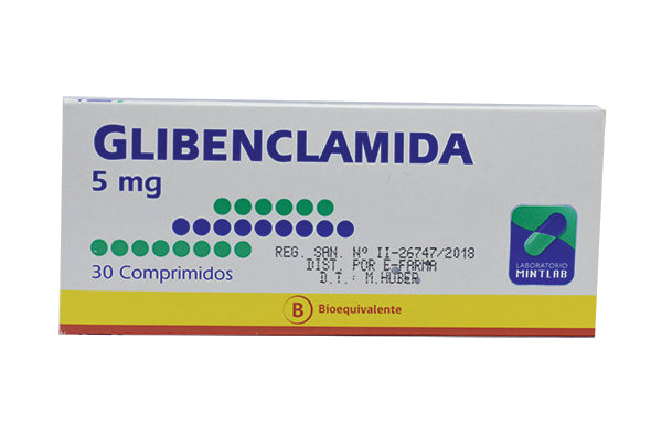 Glibenclamida 5Mg X Tableta