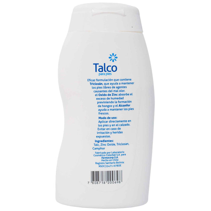 Talco Para Pies Farmacorp X 100G