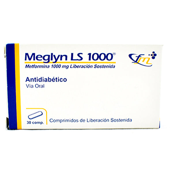 Meglyn Ls Metformina 1000Mg X Tableta