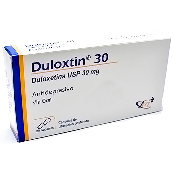 Duloxtin 30 Duloxetina 30Mg X Capsula