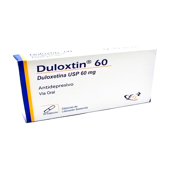 Duloxtin 60 Duloxetina 60Mg X Capsula